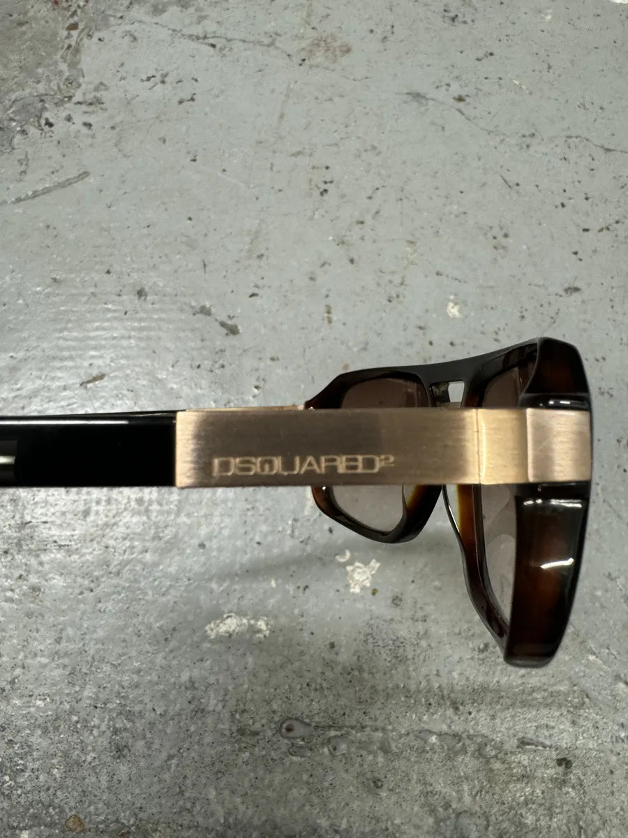 DSquared2 Black Aviator Sunglasses bLstSpo 8