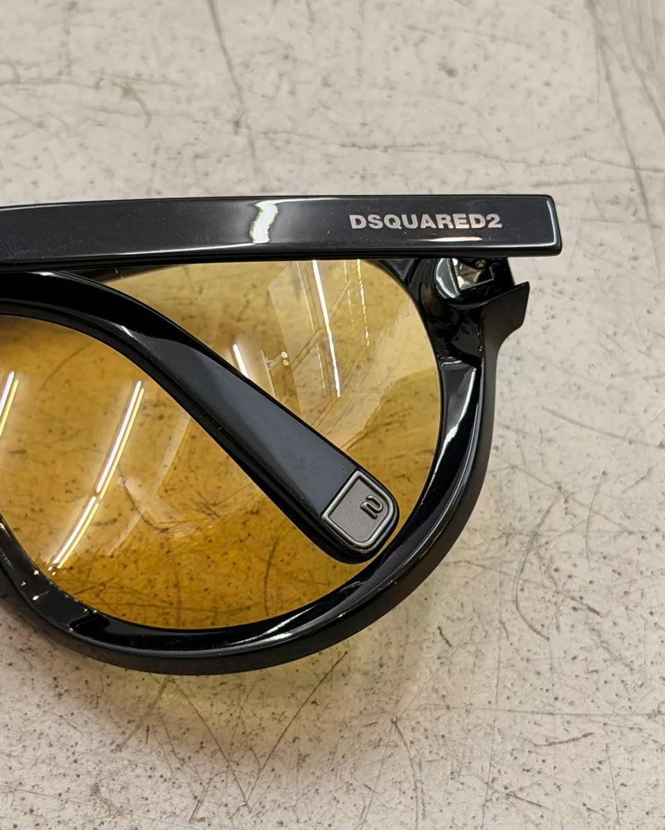 Dsquared2 Black Aviator Sunglasses TocDFrH 8