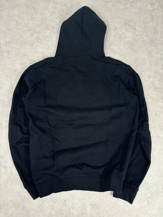SS2017 Dsquared2 Black Newspapers Logo Hoodie BSQktYT 4