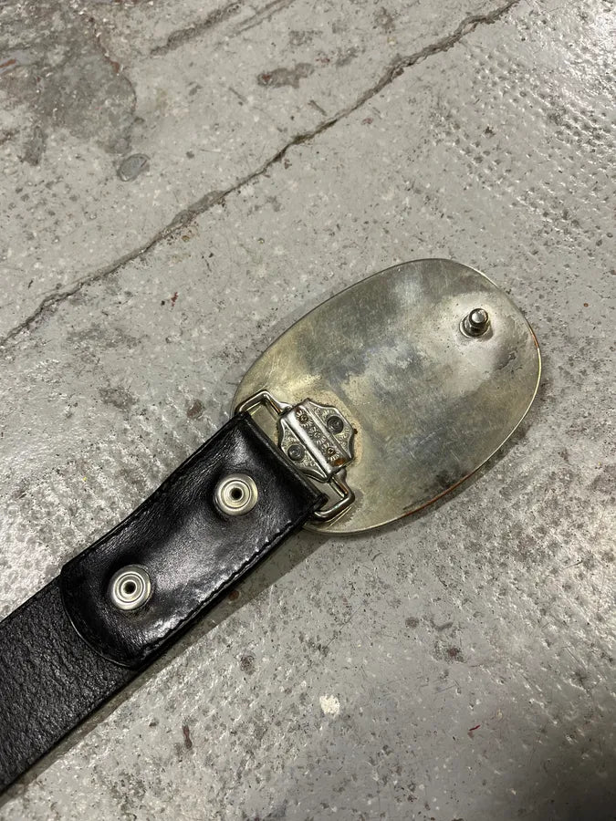 Dsquared2 Black Leather Belt oUTgEao 7