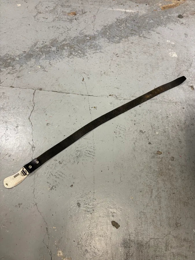 SS2005 Dsquared2 Brown Leather Hawaii Buckle Belt VOPEfxC 9