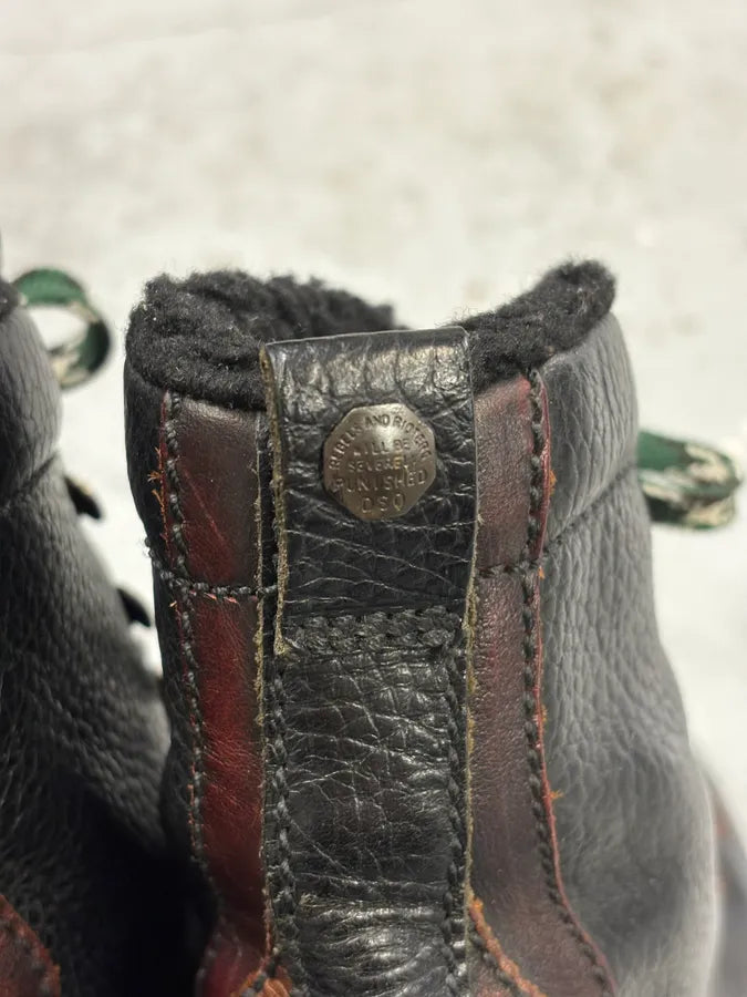 Dsquared2 Black Leather Hiking Boots rxUInbX 9
