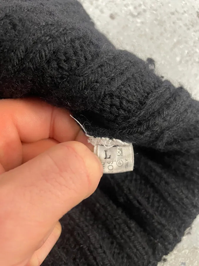 Dsquared2 Black Wool Sleeveless Sweater (S) 8