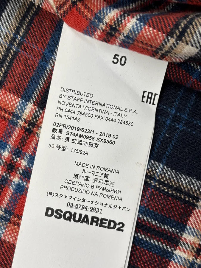 AW2019 Dsquared2 Brown Eroded Leather Jacket eHOCvUn 11