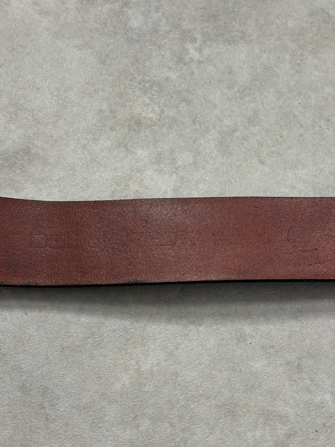 Dsquared2 Brown Leather Belt Ornamental Buckle EARuBaH 10
