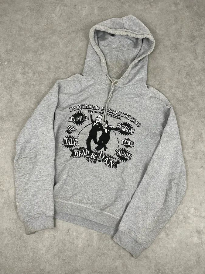 AW2009 Dsquared2 Dance Production Grey Hoodie gFdrVRh 4