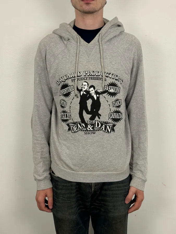 AW2009 Dsquared2 Dance Production Grey Hoodie gFdrVRh 1