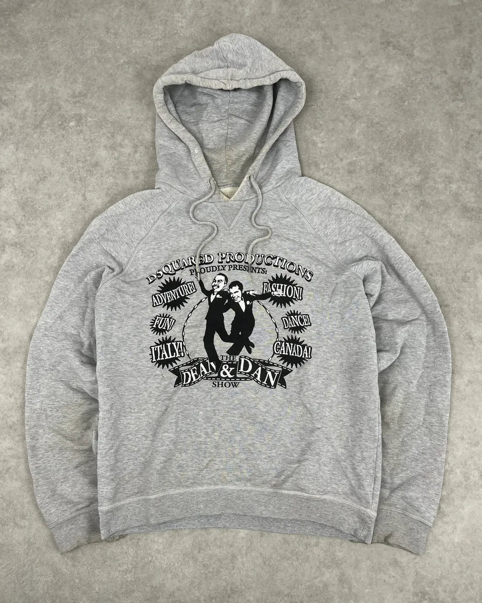 AW2009 Dsquared2 Dance Production Grey Hoodie gFdrVRh 0