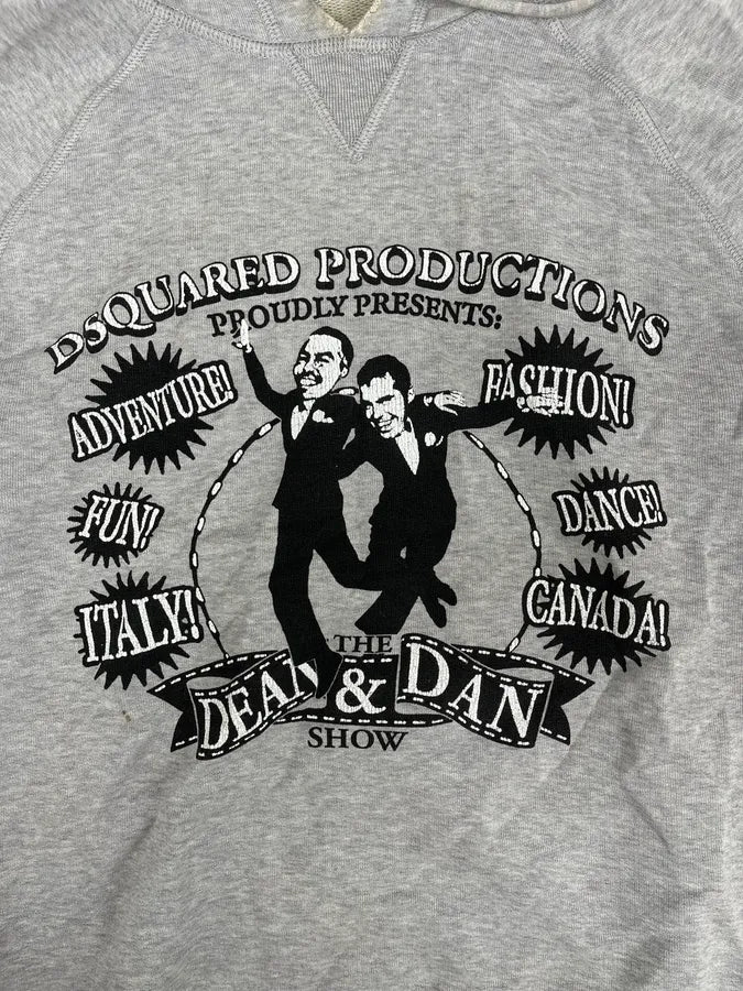 AW2009 Dsquared2 Dance Production Grey Hoodie gFdrVRh 7
