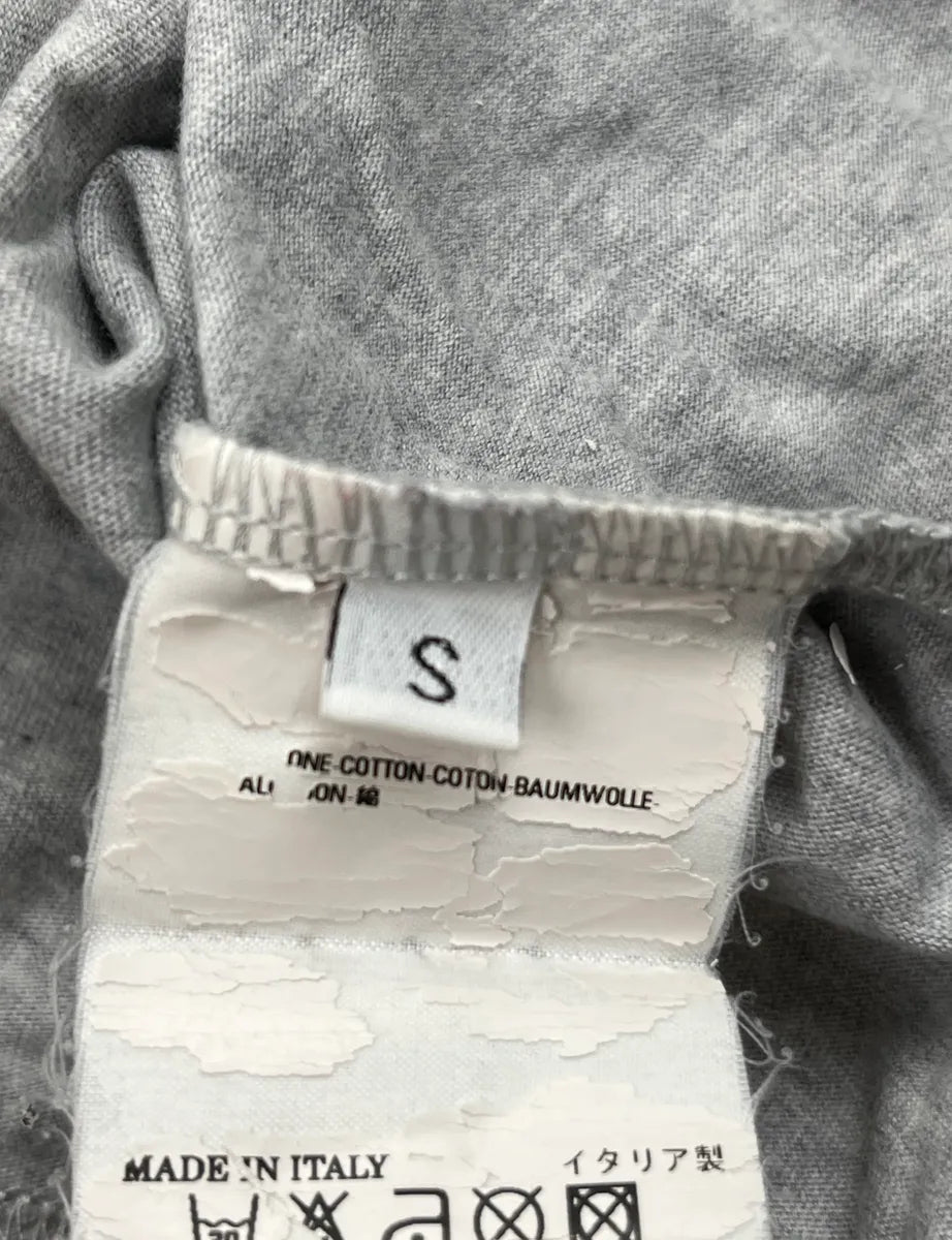 AW2008 Dsquared2 Grey Logo Ski Patch Longsleeve Polo thrQuou 7