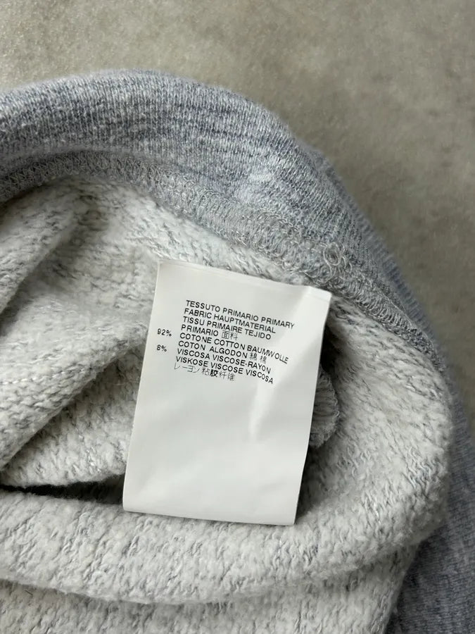 SS2014 Dsquared2 Grey Cotton Ribbed Hoodie ZGuqges 10