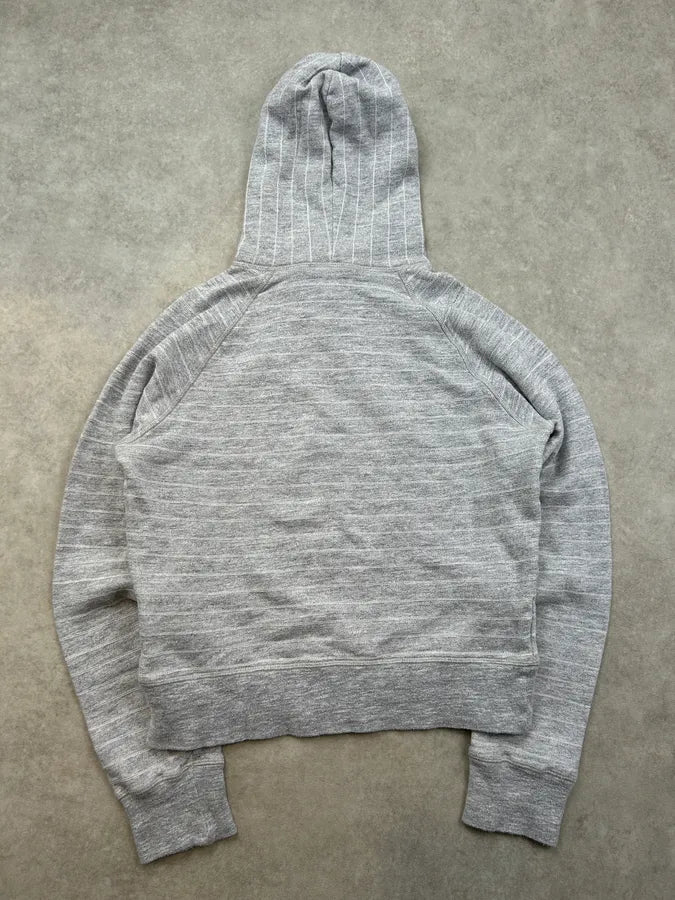 SS2014 Dsquared2 Grey Cotton Ribbed Hoodie ZGuqges 8