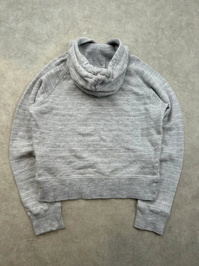 SS2014 Dsquared2 Grey Cotton Ribbed Hoodie ZGuqges 7