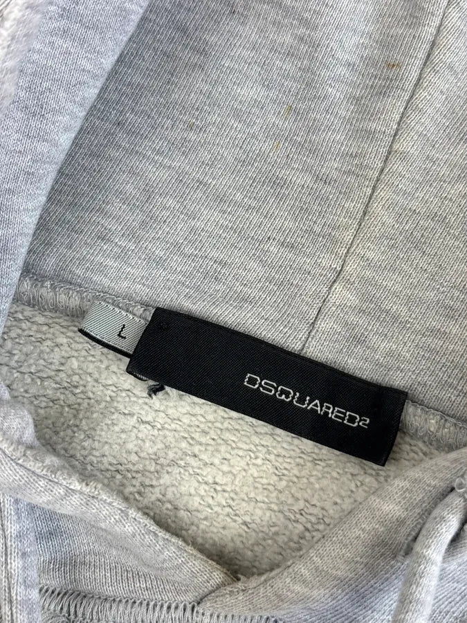 AW2006 Dsquared2 Grey Tree of Life Hoodie iZzIzeV 7