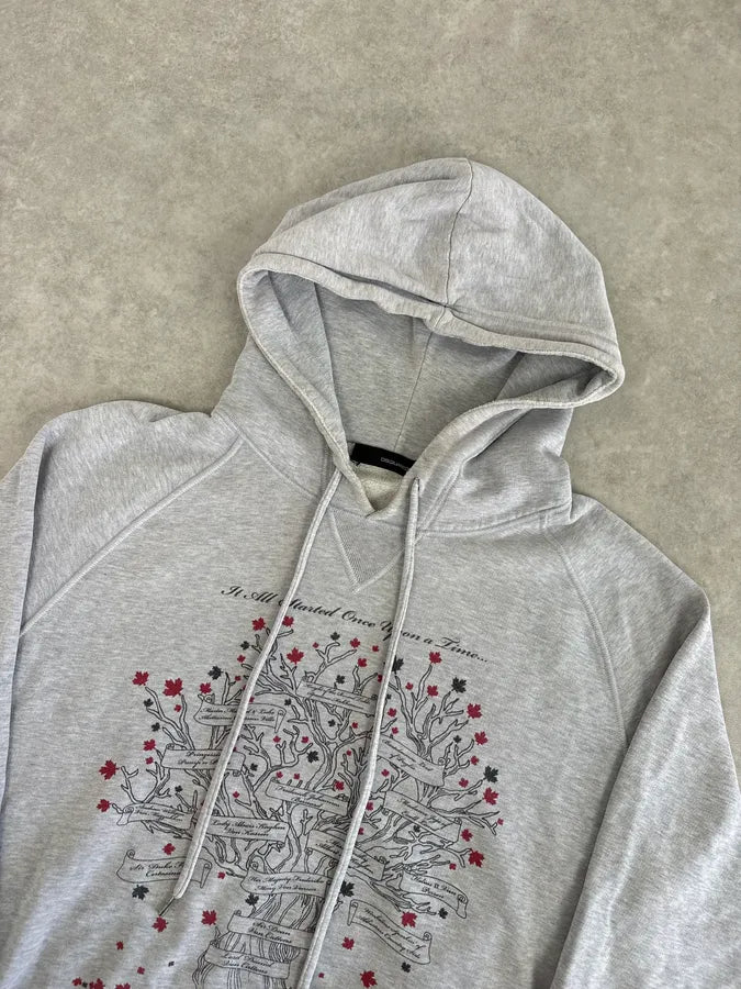 AW2006 Dsquared2 Grey Tree of Life Hoodie iZzIzeV 3