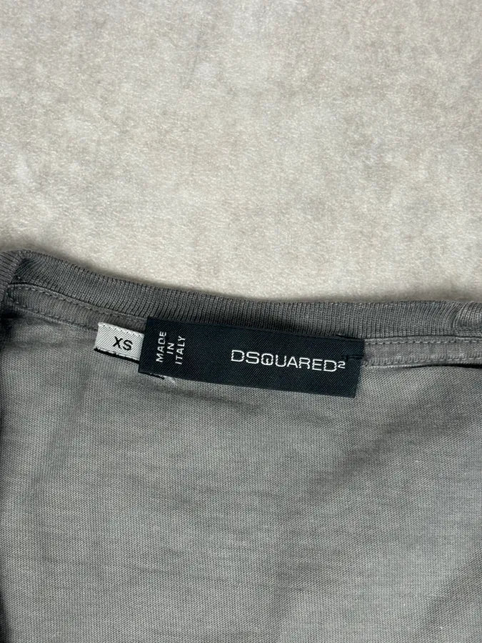 AW2010 Dsquared2 Grey Nature Morte Tree T-Shirt JvlNcOJ 6
