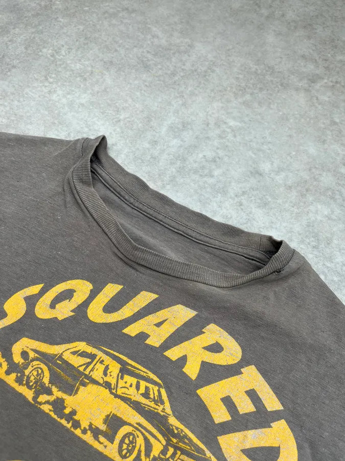 2010s Dsquared2 Grey Speedway Oversized Racing T-Shirt tSauzaU 3