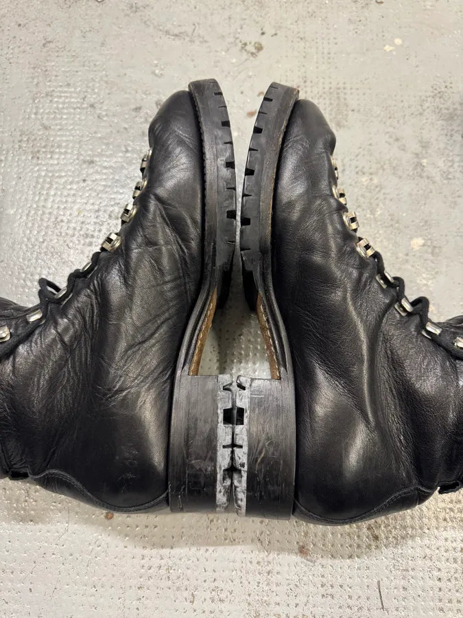 Dsquared2 Hiking Boots Black Leather Boots rHXBFpZ 7