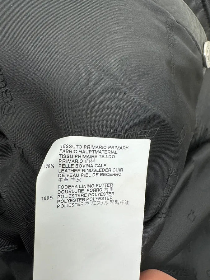 AW2013 Dsquared2 Hybrid Fur Black & Brown Leather Jacket nobgIDo 11