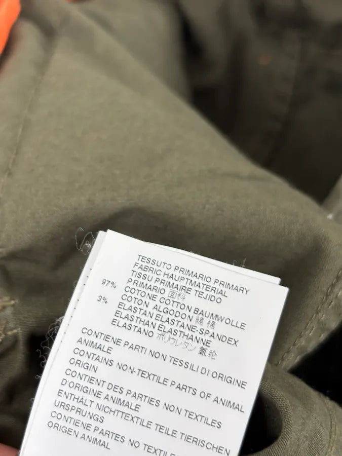 SS2014 Dsquared2 Khaki Green Cargo Military Jacket  qcbtAtS 11