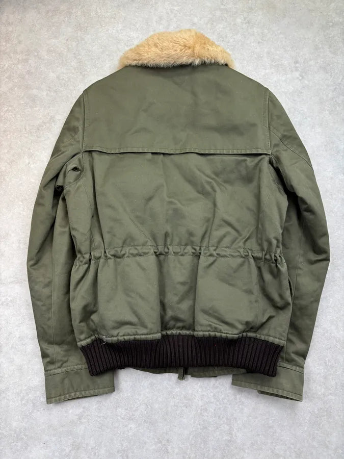 FW2006 Dsquared2 Khaki Cotton Multi-Pocket Coat VTAnilp 4