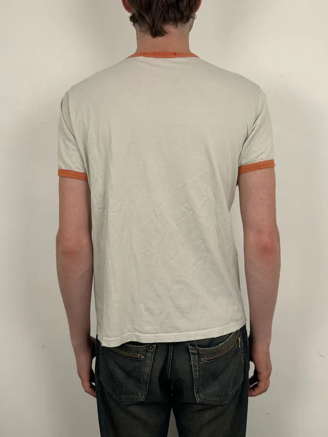 AW2006 Dsquared2 Mini Cowboy White T-Shirt PVwEybV 2