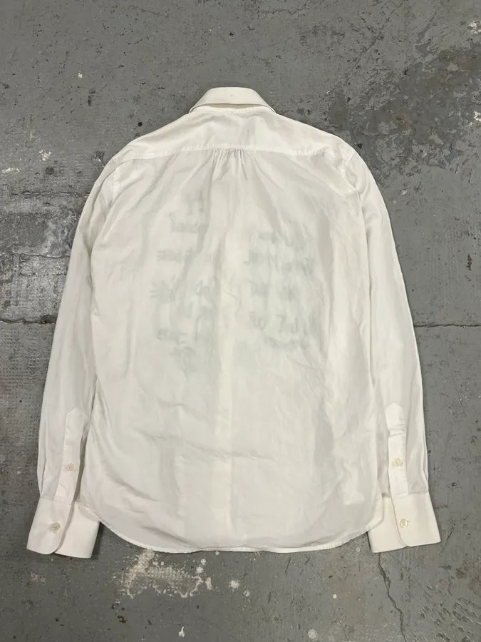 Dsquared2 Only God Can Judge White Shirt (M/L) 2