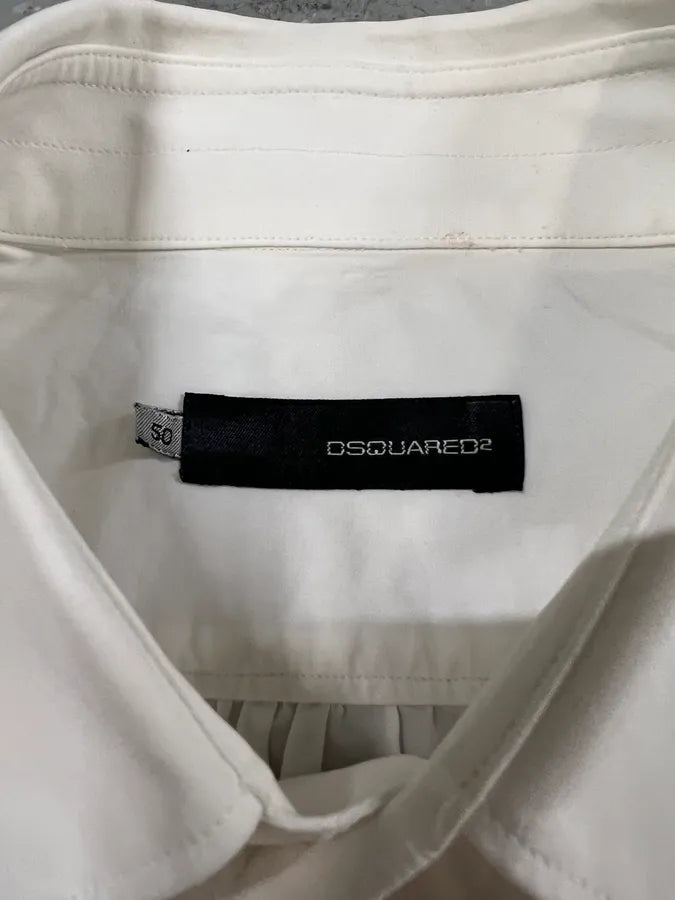 Dsquared2 Only God Can Judge White Shirt (M/L) 3