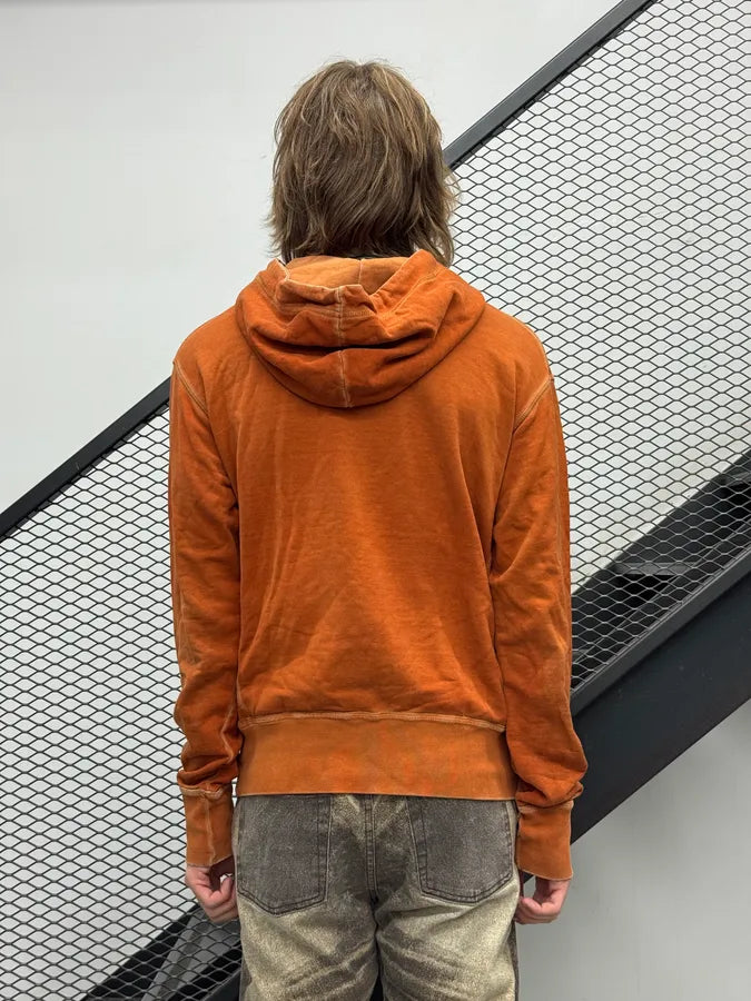 SS2012 Dsquared2 Orange Logo Hoodie xWpOKYV 2