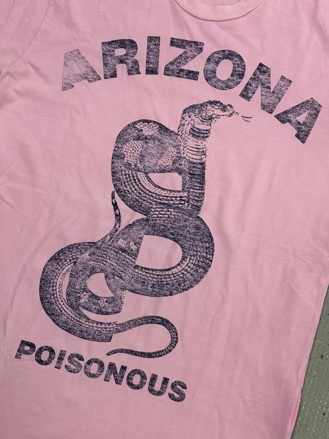 SS2017 Dsquared2 Pink Arizona Poisonous Snake Graphic T-Shirt zVTAGYt 3