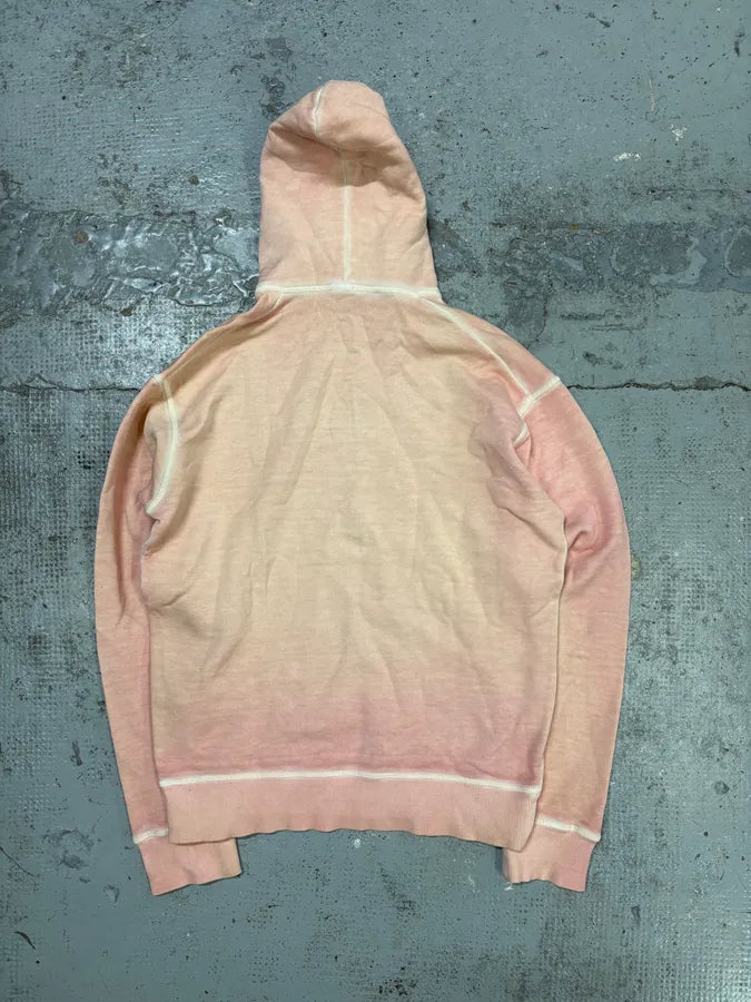 SS2019 Dsquared2 Faded Pink Vicious Bros Graphic Hoodie eSIVzKE 4