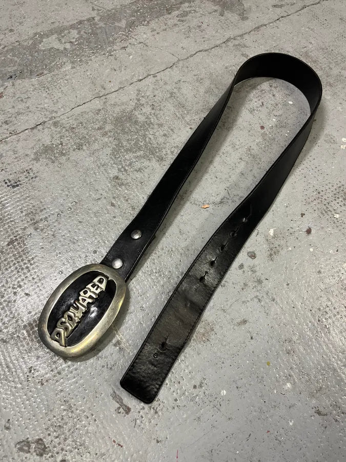 Dsquared2 Propaganda Buckle Black Belt cJiibAN 3