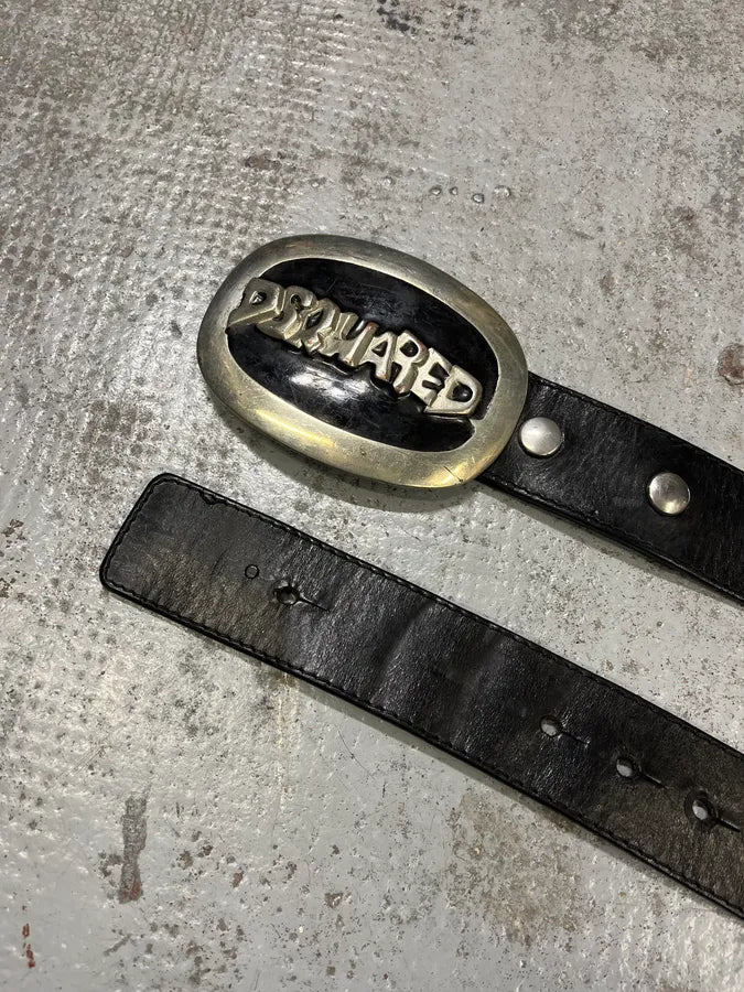 Dsquared2 Propaganda Buckle Black Belt cJiibAN 4