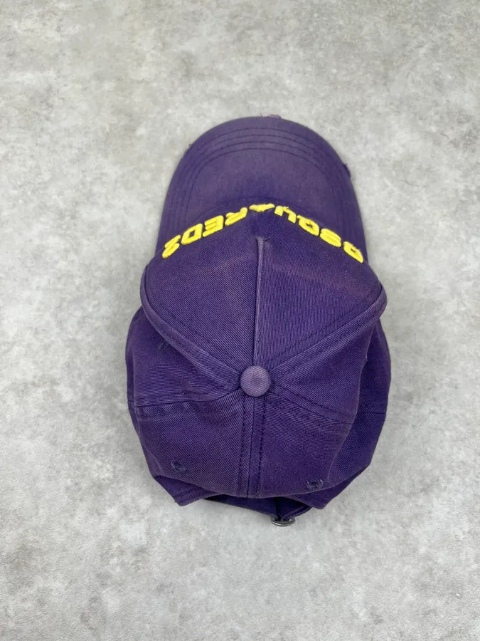 Dsquared2 Propaganda Yellow & Purple Cap wvkUPya 5