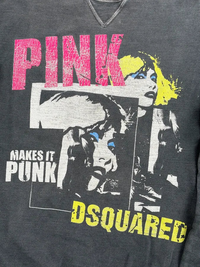 AW2008 Dsquared2 Punk Grey Rock Crewneck Sweater JzDaudL 6