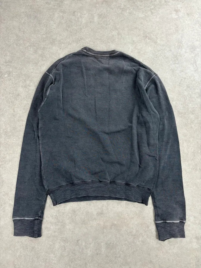 AW2008 Dsquared2 Punk Grey Rock Crewneck Sweater JzDaudL 3