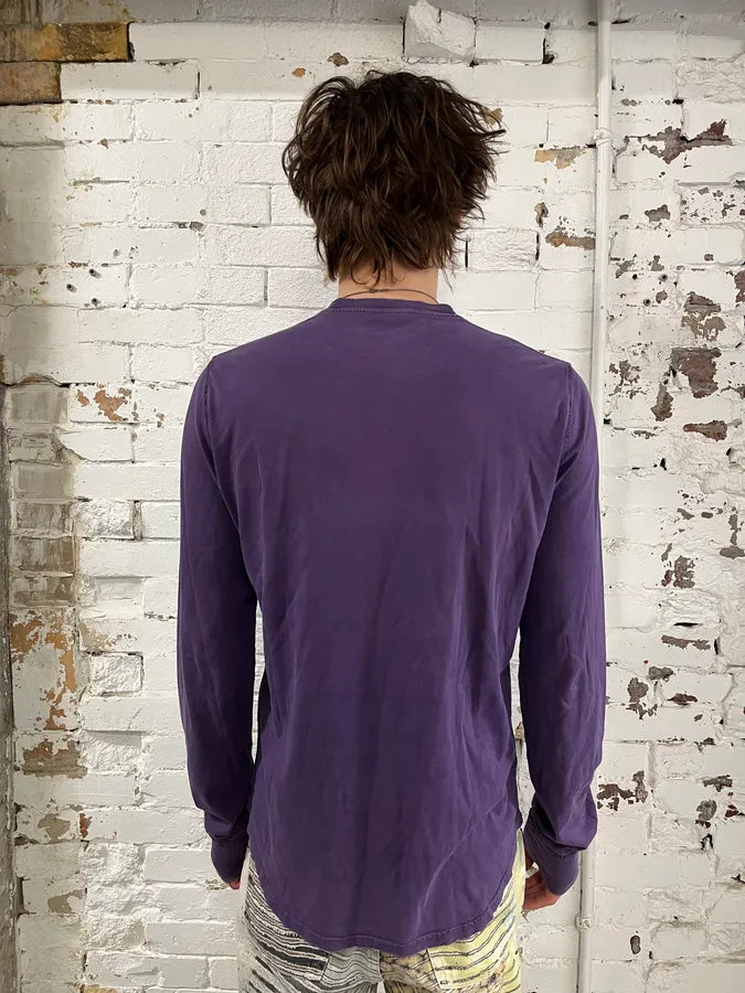 Dsquared2 Purple Gothic Propaganda Longsleeve T-Shirt CabopHr 2