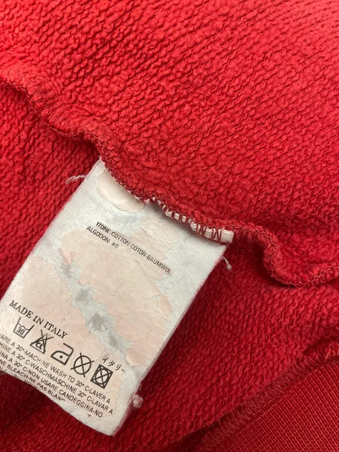 AW2006 Dsquared2 Red Cozy Logo Hoodie UIDLesX 8