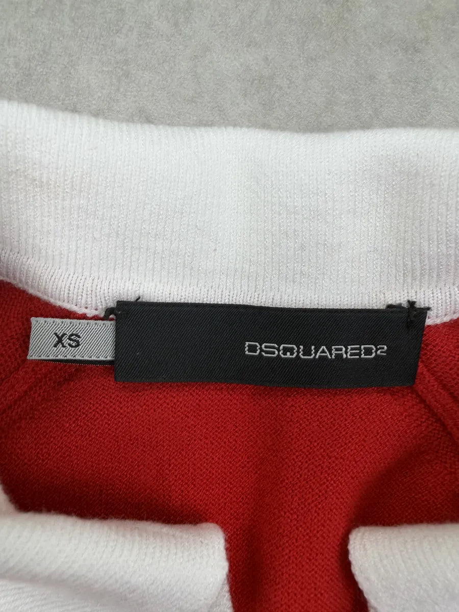SS2007 Dsquared2 Red Whale Graphic Polo iaNBlHc 4