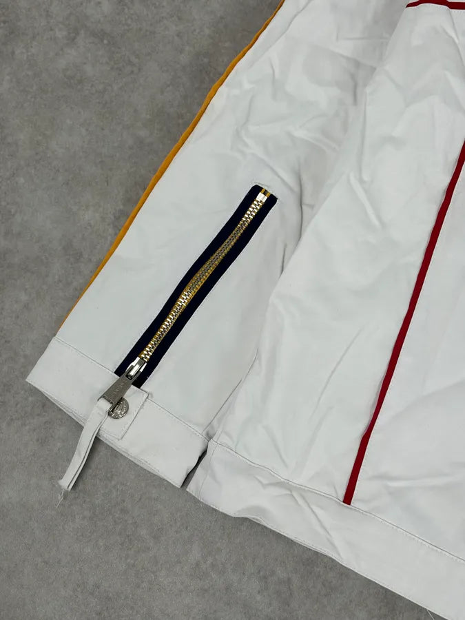 SS2008 Dsquared2 White Racing Patchwork Jacket QWitlEL 12