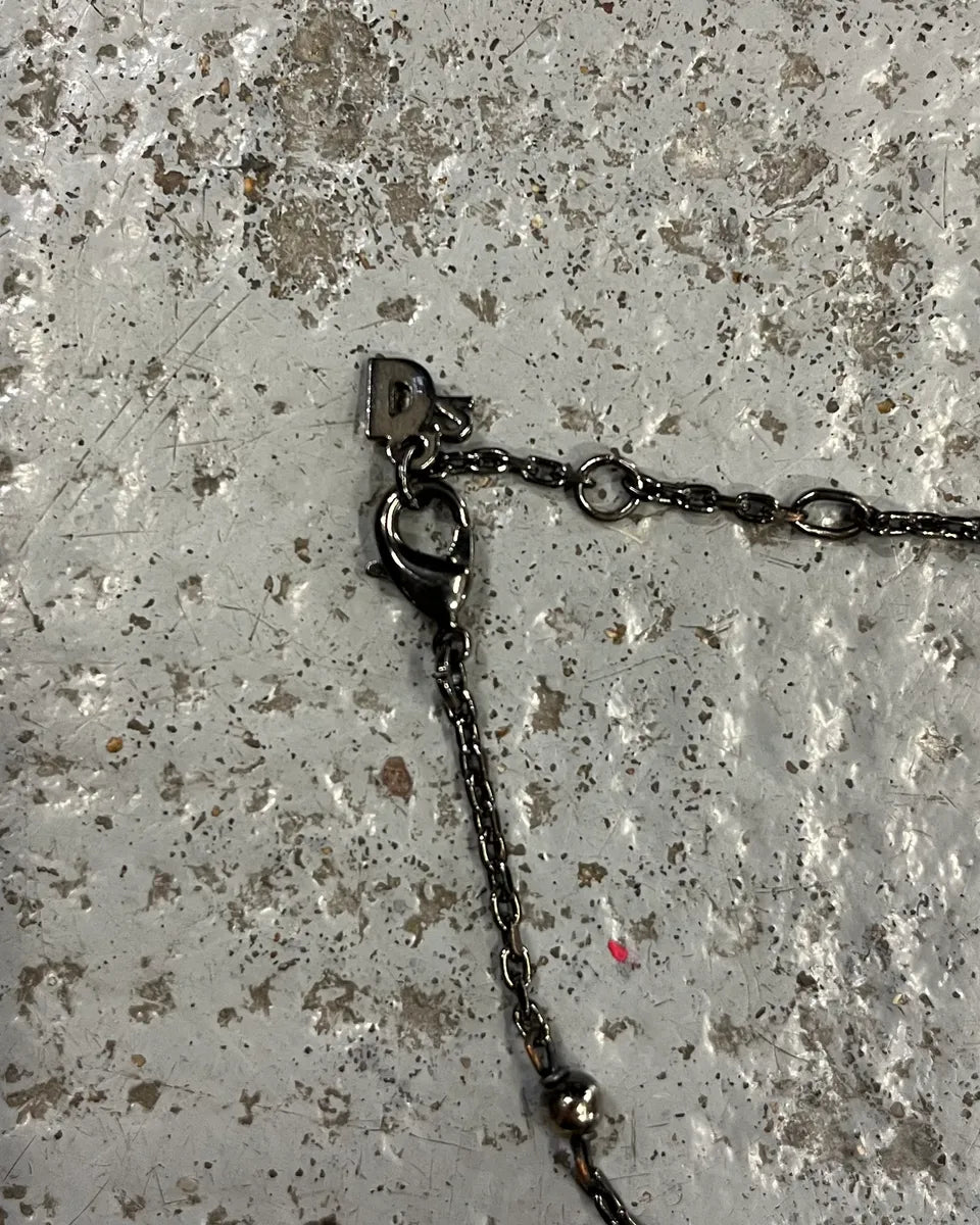 Dsquared2 Stainless Still Metal Cross Charm Bracelet ANflkTo 6