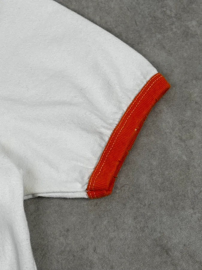 AW2005 Dsquared2 White & Orange « Hope » Flower T-Shirt SMaQeRT 8