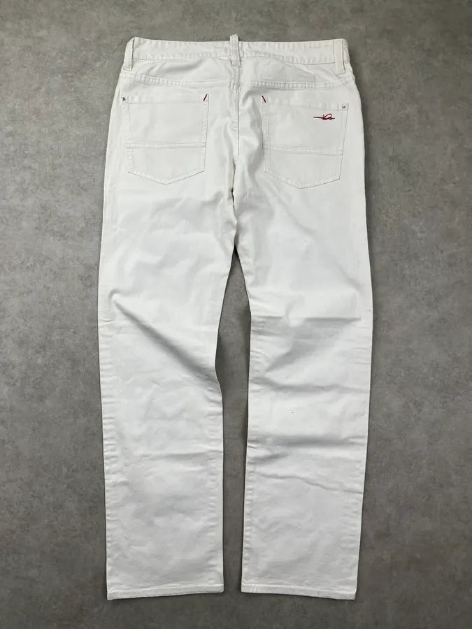 SS2009 Dsquared2 White Denim Jeans qUQQaiO 4