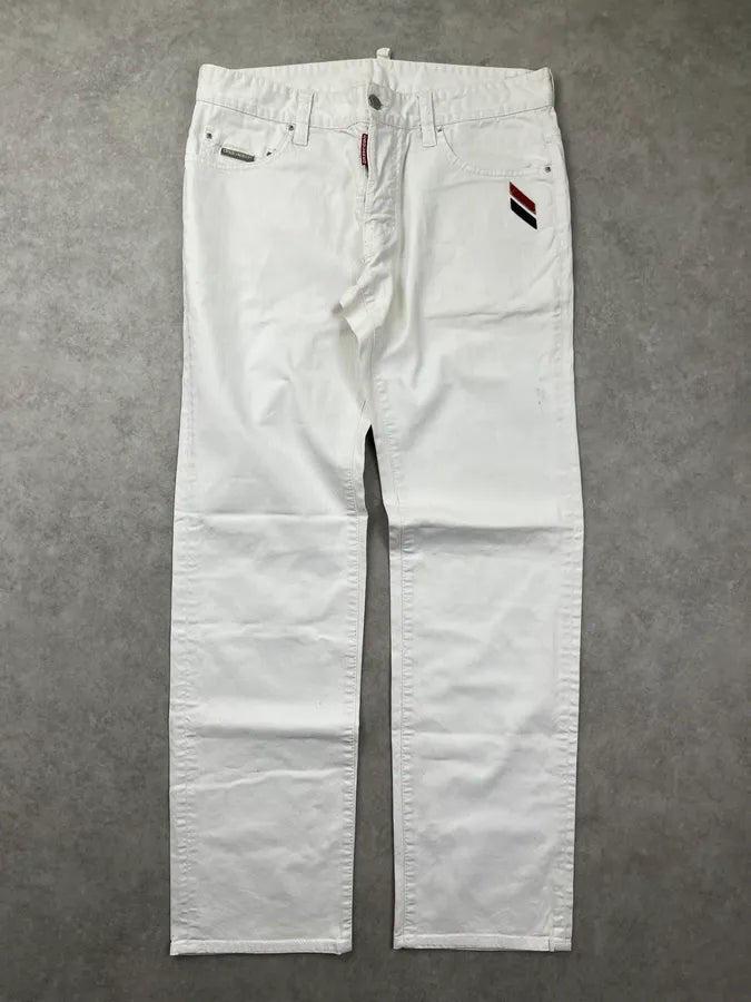 SS2009 Dsquared2 White Denim Jeans qUQQaiO 0