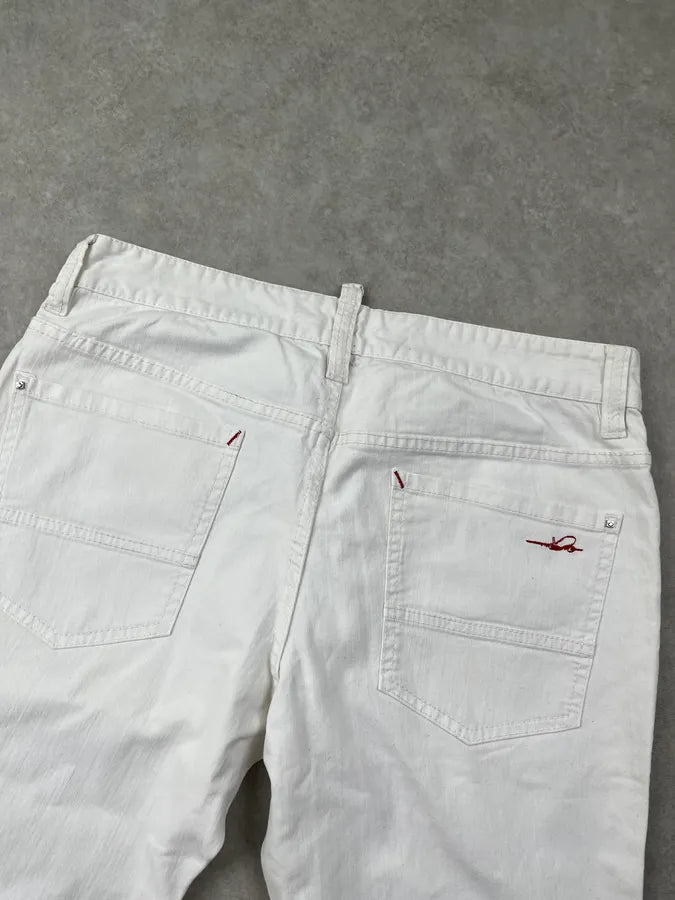 SS2009 Dsquared2 White Denim Jeans qUQQaiO 6