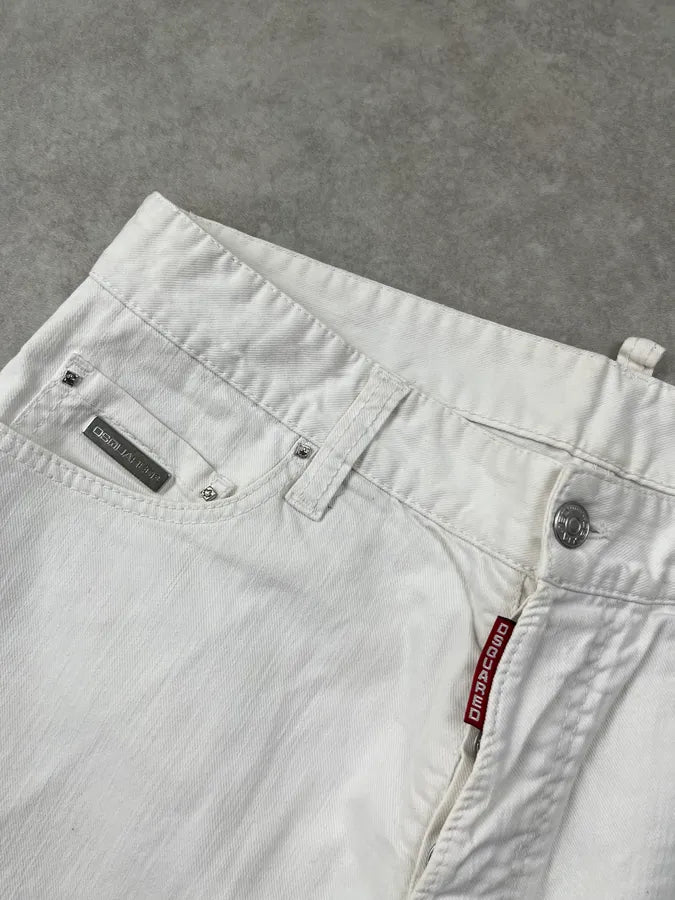 SS2009 Dsquared2 White Denim Jeans qUQQaiO 7