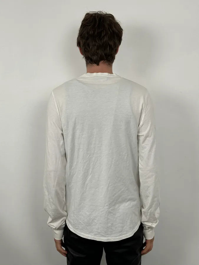 AW2007 Dsquared2 White Dobberman Dog Longsleeves JFWLgiC 2