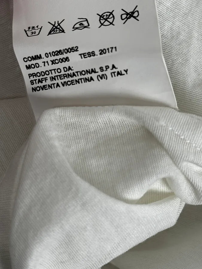 AW2005 Dsquared2 White God Judgement Transparent Shirt WKvlmZA 12