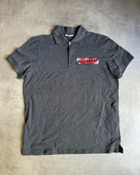 2003 Prada Luna Rossa Challenge Grey Polo (M) - 1