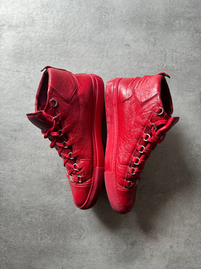 Balenciaga Arena High Top Red (43) - 7